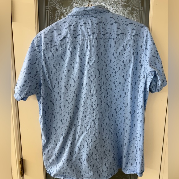 Hawaiian hula girl button up shirt size XL - Picture 3 of 3